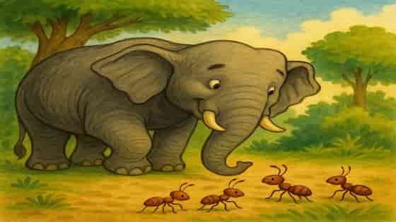 The Elephant and the Ants
