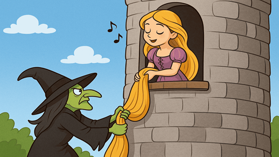 repunzel- english moral stories